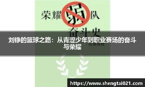 刘铮的篮球之路：从青涩少年到职业赛场的奋斗与荣耀